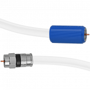 Coaxial Cable (50 Feet) with F-Male Connectors - Ultra Series by Mediabridge