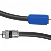 Coaxial Cable (50 Feet) with F-Male Connectors